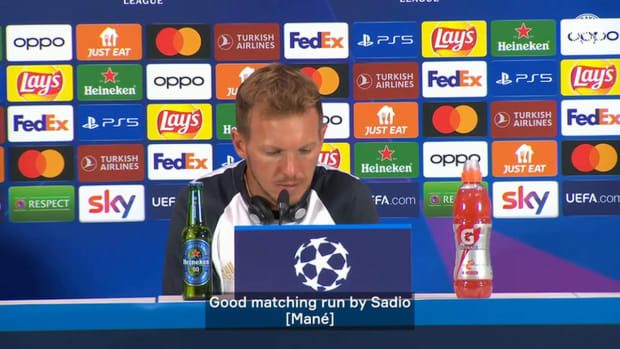 Nagelsmann praises Leroy Sané's performance